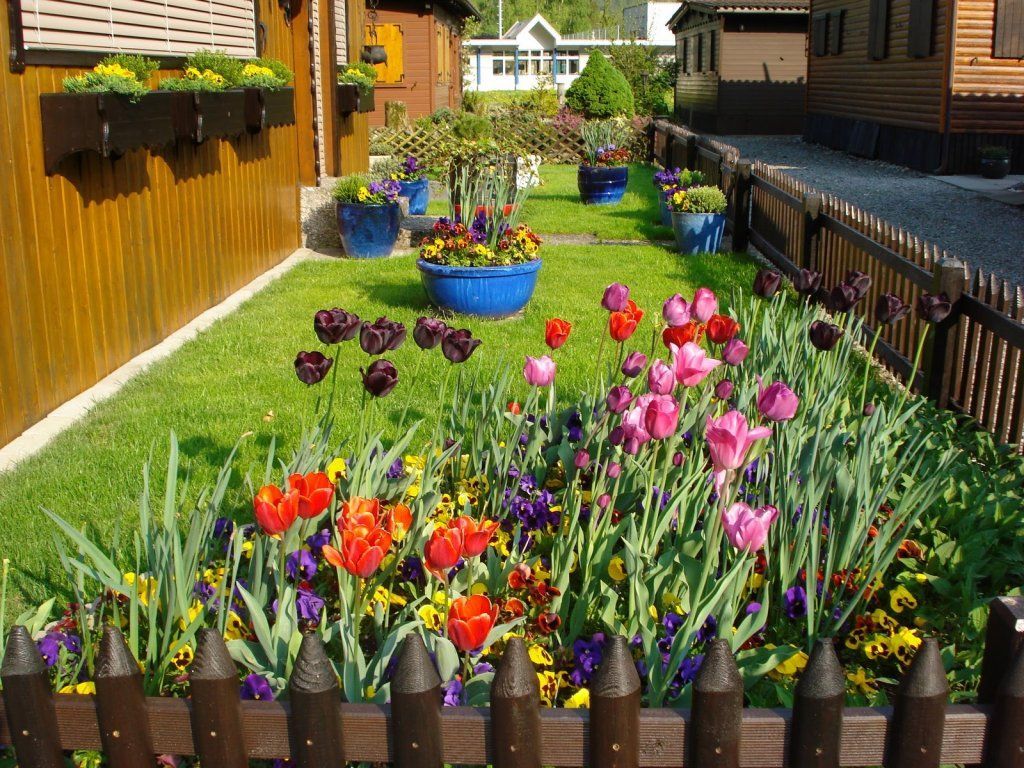Blick auf den Campingplatz