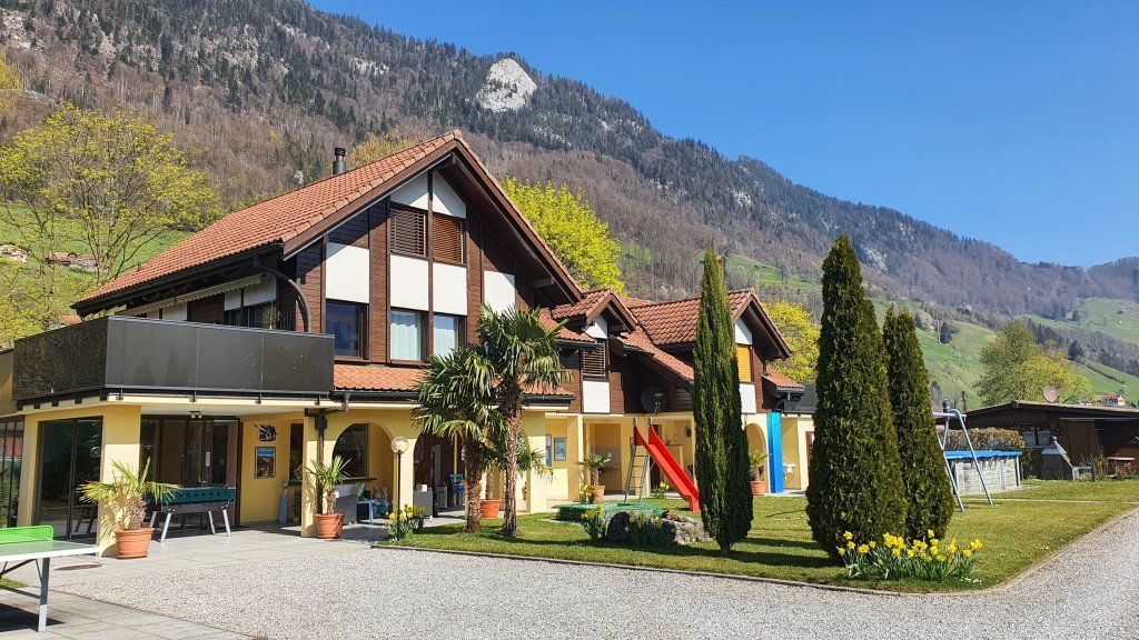 Blick auf die Berge