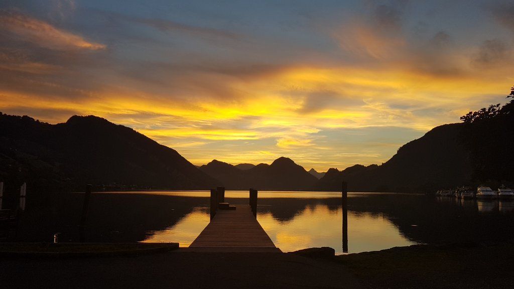 Morgenstimmung über dem Alpnachersee